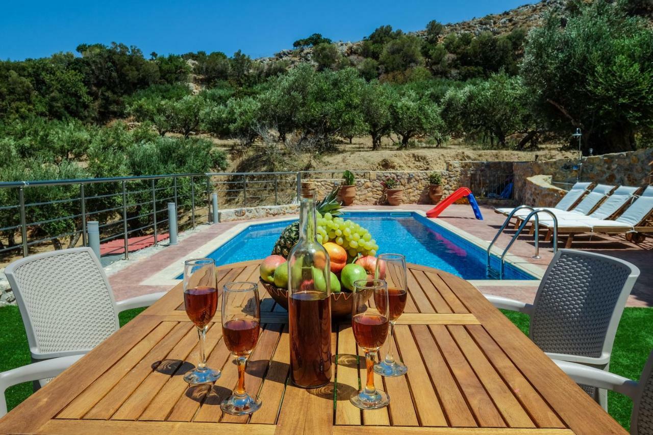Chania Village - Charoupia & Daphne Villas - Private Pools Afrata Luaran gambar